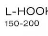 Electrod L-Hook - 150-200