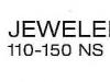 Pensa bipolara Jeweler non-adeziva - 110-150NS