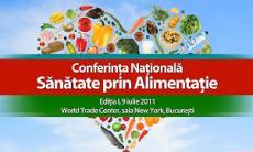 Conferinta Nationala Sanatate prin Alimentatie – editia I