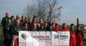 Europharm Distributie si Habitat for Humanity construiesc impreuna pentru o viata sanatoasa!