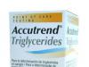 Teste de trigliceride Accutrend Triglycerides