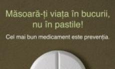 Farmaciile Centrofarm promoveaza sanatatea prin preventie!