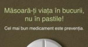 Farmaciile Centrofarm promoveaza sanatatea prin preventie!