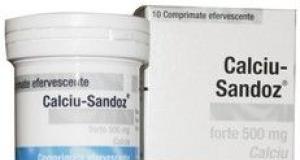 Calciu-Sandoz Forte -  expertul oaselor sanatoase