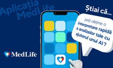 MedLife lanseaza primul asistent AI care ofera ghidaj medical personalizat, direct in aplicatie