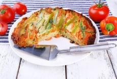 Budinca moale cu legume