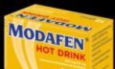 Modafen Hot Drink - tratamentul eficient impotriva simptomelor de raceala, gripa si sinuzita
