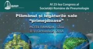 Teme de actualitate in cadrul Congresului National al Societatii Romane de Pneumologie 2014